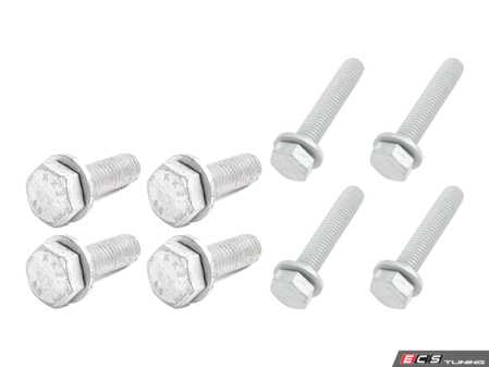 ES#5481790 - m8251055KT - Hardware Refresh Kit - M8x25 & M10x55 - This Genuine BMW hardware kit provides a complete set of factory-fresh hex bolts with integrated washers. - Genuine BMW - BMW