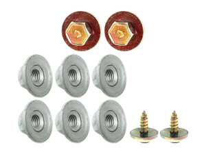 ES#5481838 - 071199hKT - Trim Hardware Kit - Restore the factory-fresh assembly and structural integrity of your BMW with this Genuine BMW Hardware Kit. - Genuine BMW - BMW