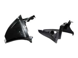 ES#5481843 - 51717168995KT - Front Fender Liner - Lower Left And Right - Low curbs, steep driveways, rogue tire treads, and winter slush love nothing more than ripping away or shattering your lower fender liners. - Genuine BMW - BMW
