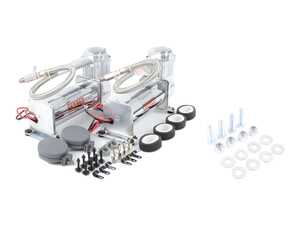 ES#5481855 - 23444KT - Viair 444C Dual Pack Compressor - 200 PSI - Chrome - Hardware Included  - Dual Pack Compressor with Tank Mounting Hardware included - Air Lift - Volkswagen