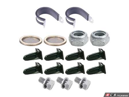 ES#5481854 - 071199ffKT - Hose Support Fastener & Hardware Kit - Ensure your BMW remains as tight, secure, and factory-fresh as the day it rolled off the assembly line with this Genuine BMW Hardware and Fastener Refresh Kit. - Genuine BMW - BMW