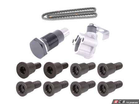 ES#5481870 - 06h109467aqKT - Timing Chain Tensioner - Kit - Timing Chain Tensioner & Bolt Kit - Assembled By ECS - Volkswagen