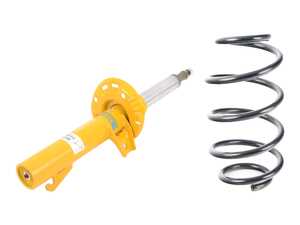 ES#5481890 - 1k0411105db2KT - B6 Performance Front Strut & Spring - Priced Each - A heavy duty upgrade for the performance-minded driver with OEM quality spring - Assembled By ECS - Volkswagen
