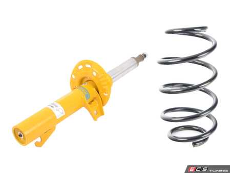 ES#5481890 - 1k0411105db2KT - B6 Performance Front Strut & Spring - Priced Each - A heavy duty upgrade for the performance-minded driver with OEM quality spring - Assembled By ECS - Volkswagen