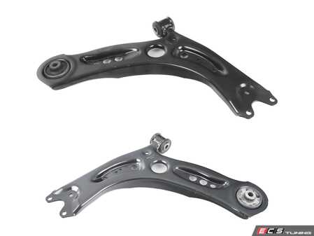 ES#5481910 - 5Q0407151JKT - Front Control Arms - Left & Right - Keep your suspension in top shape - Assembled By ECS - Audi Volkswagen