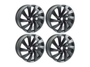 ES#5481911 - 3G8601025D2ZTKT - Genuine VW/Audi 20" Rosario Alloy Wheel Set  Dark Graphite Matte (Set of 4) - 20x8" ET40 5x112 Dark Graphite Matte. Does not include Center Caps. - Genuine Volkswagen Audi - Volkswagen