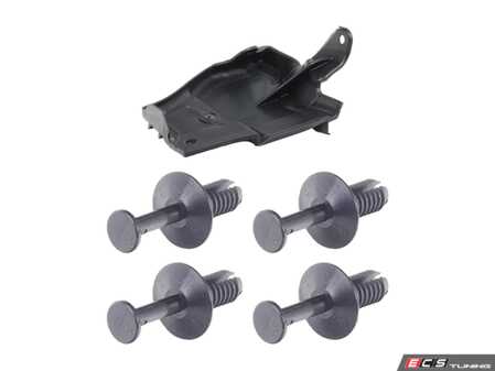 ES#5481915 - 51757loebpKT - Left Outer Engine Bay Partition Kit - Restore factory-fresh aesthetics and functional sealing with this Genuine BMW Left Outer Engine Bay Partition Kit. - Genuine BMW - BMW