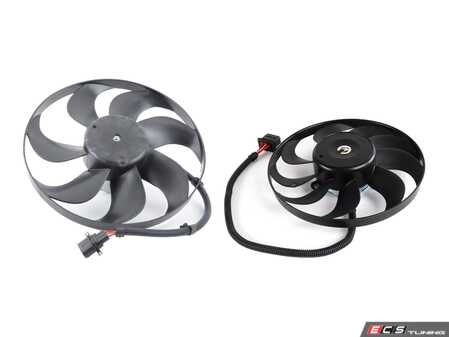 ES#5481917 - 6X0959455FKT - Fan Assembly - Pair  - Radiator & A/C Cooling Fan Refresh Kit - Febi - Audi Volkswagen