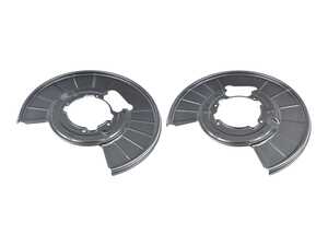 ES#5481985 - 7p0609452dKT - Backing Plate Park Brake - Set - Left and Right Attachment points for parking brake shoes - Genuine Volkswagen Audi - Volkswagen
