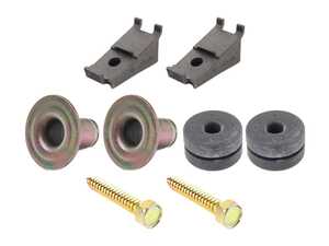 ES#5481987 - 17211ochmKT - Oil Cooler Hardware & Mount Kit - Restore your classic E30s factory configuration with this comprehensive Genuine BMW Oil Cooler Hardware and Mount Kit. - Genuine BMW - BMW