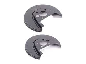 ES#5482064 - 1j0615611dKT - Rear Dust Shield - Pair - Protect your brakes from dust, debris and moisture - Vaico - Audi Volkswagen