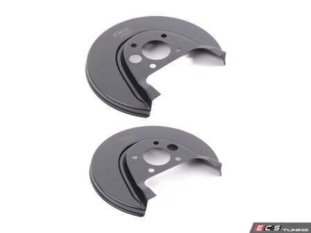 ES#5482064 - 1j0615611dKT - Rear Dust Shield - Pair - Protect your brakes from dust, debris and moisture - Vaico - Audi Volkswagen