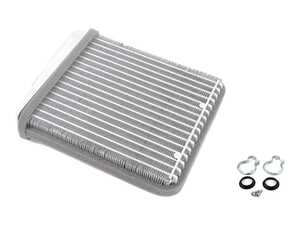 ES#5482073 - 1k0819031d1KT - Heater Core With Heater Core Pipe Gasket Set - Transforms hot coolant into warmth for your cabin with the necessary gaskets and clamps for your new heater core - Genuine Volkswagen Audi - Audi Volkswagen