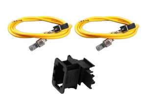 ES#5482083 - 000979228eKT - Repair Wire With Electrical Connector Housing - OEM 4-Pin Electrical Connector Repair Kit - Genuine Volkswagen Audi - Audi Volkswagen