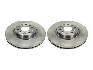 ES#5482092 - 5Q0615301FKT2 - Front Brake Disc - Pair (312x25) - Your vehicle not stopping as well as it use it? Get this front brake rotor pair to restore your stopping power in your vehicle. - Meyle - Audi Volkswagen