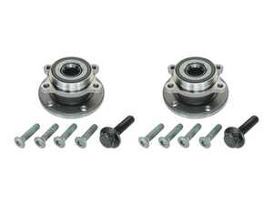 ES#5482111 - 1K04076211KT1 - Wheel Bearing & Hub Assembly Kit - Includes both wheel bearing/hub assemblies with hardware - Meyle - Audi Volkswagen