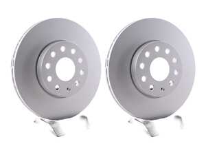 ES#5482182 - 5c0615301d1KT - Front Brake Rotors - Pair (288x25) - Restore the stopping power in your vehicle - Meyle - Audi Volkswagen