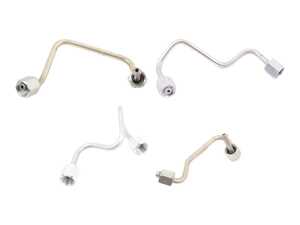 ES#5482188 - 03l130301KT - Fuel Line - Set Of 4 - Connects rail to number 1-4 injector units - Genuine Volkswagen Audi - Volkswagen