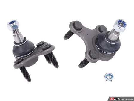 ES#5482192 - 1k0407365cxKT - Ball Joints - Left & Right - Includes mounting hardware - Assembled By ECS - Audi Volkswagen