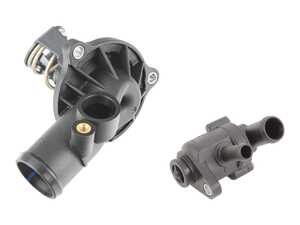 ES#5482206 - 059122111dKT - Thermostat & Auxiliary Thermostat Kit - Regulates coolant flow for managing temperature within the specified range - Assembled By ECS - Audi Volkswagen