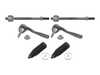 ES#5482211 - 1663380315KT1 - Tie Rod Kit - Includes Inner & Outer Tie Rods, Steering Rack Boots & Clamps - Meyle - Mercedes Benz