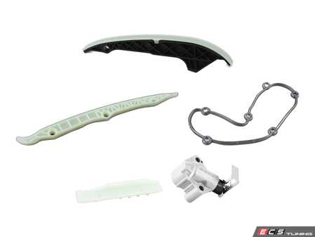 ES#5482261 - 06k109467aeKT2 - Upper Timing Chain Refresh - Kit - This kit provides a hydraulic tensioner, guide rails, and sealing gasket. - Assembled By ECS - Volkswagen