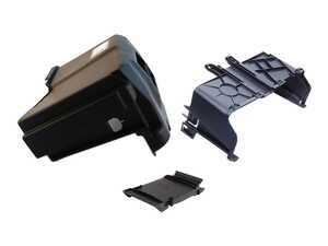 ES#5482272 - 1j0915435bKT - Upper Battery Cover Kit - 3 Piece - Restore your engine bays factory-clean look and protect vital electrical connections with this, direct-fit 3-piece upper battery cover kit. - Genuine Volkswagen Audi - Volkswagen