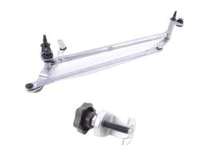 ES#5482295 - 1k1955601aaKT - Windshield Wiper Transmission & Service Tool Kit - Replace your binding or broken windshield wiper mechanism safely and easily with this complete linkage and specialty removal tool package. - Assembled By ECS - Volkswagen