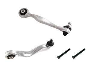ES#5482317 - n0347908aKT -  Upper Curved Control Arm And Hardware  - Keep your suspension steady - Assembled By ECS - Audi Volkswagen