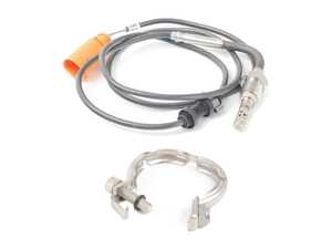 ES#5482329 - 03L906088EGKT - Exhaust Gas Temperature Sensor & Harness Securing - Kit - EGT sensor with orange connector located after the particulate filter - Genuine Volkswagen Audi - Volkswagen