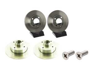 ES#5482369 - 321698301CSLTKT - Front & Rear UV Coated Brake Rotors - Set (239x20 / 226x10) - Features Brembo's special UV paint treatment that guarantees superior corrosion resistance. - Brembo - Volkswagen