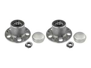 ES#5482372 - 2043300625KT1 - Front Wheel Hub - Set Of 2 - Fits left and right sides - Includes Bearings - Meyle - Mercedes Benz