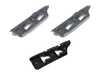 ES#5482392 - 1k0807183KT - Front Bumper Guide - Pair - Keep your bumper skin straight and prevent sagging - Genuine Volkswagen Audi - Volkswagen