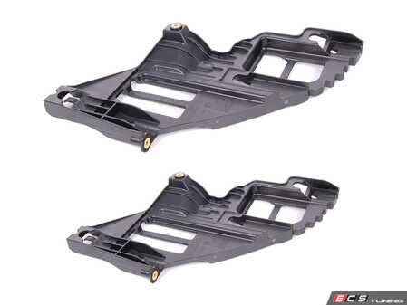 ES#5482452 - 5k0807228aKT - Front Bumper Guide - Pair - Keep your bumper skin straight and prevent sagging - Genuine Volkswagen Audi - Volkswagen