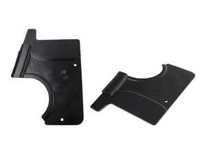 ES#5482471 - 1k0825271aKT - Front Underbody Cover - Pair - Attaches to front of underbody lining - Genuine Volkswagen Audi - Volkswagen