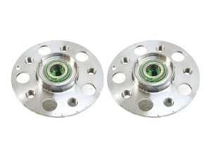 ES#5482530 - 2123300025KT - Front Wheel Hub Assembly - Set Of 2 - Fits left or right sides, includes bearings - Genuine Mercedes Benz - Mercedes Benz