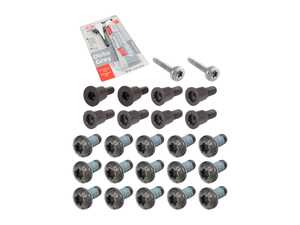 ES#5482534 - n91130401KT - Timing Hardware & Cover Reseal Kit - Ensure a leak-free, mechanically secure installation with this complete, direct-fit timing guide rail hardware and cover sealant bundle. - Assembled By ECS - Audi Volkswagen