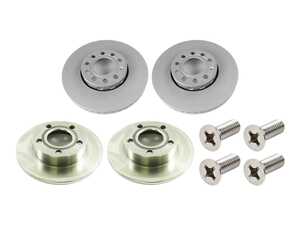 ES#5482543 - 8e0615301qkt6KT7 - Front & Rear Brake Rotors - Set (288x25 / 245x10) - Quality rotors from a name you know and trust. - Zimmermann - Audi Volkswagen