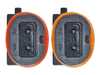 ES#5482563 - 2125400217KT1 - Front ABS Sensors - Pair - Restore ABS, traction control, and clear warning lights in one step. - Meyle - Mercedes Benz