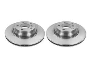 ES#5482572 - 3155213064KT - Front Brake Rotors - Pair (330x24) - Ensure reliable stopping performance and smooth, vibration-free operation with a premium factory-spec replacement front brake rotor - Meyle - BMW