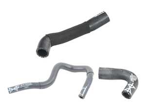 ES#5482582 - 5q0121447gktKT - Coolant Expansion Tank Hose Kit - Eliminate brittle quick-connect leaks and completely refresh your reservoir plumbing with this direct-fit auxiliary coolant hose bundle. - Genuine Volkswagen Audi - Volkswagen