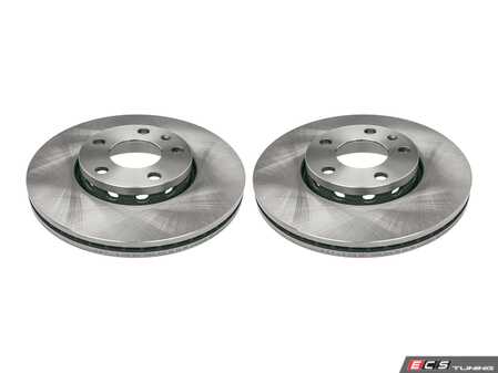 ES#5482592 - 8e0615301qmKT - Front Brake Rotors - Pair (288x25) - Restore the stopping power in your vehicle - Meyle - Audi Volkswagen