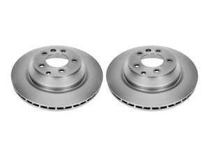 ES#5482597 - 7l8615601emKT - Rear Brake Rotors - Pair 14.09" (358mm) - Rear axle fitment - Both left and right - Meyle - Porsche