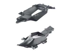 ES#5482698 - 5g0853950m9b9KT - Cooling Air Duct - Pair - Restore factory track cooling. Replace your cracked or missing front bumper inner air ducts with this genuine OEM pairing! - Genuine Volkswagen Audi - Volkswagen