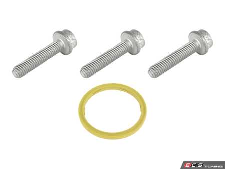 ES#5482725 - N91065201KT - Oil Level Sensor Installation & Seal Hardware Kit - Stop oil pan leaks. Refresh your sensor's flattened O-ring and rusted mounting hardware with this essential install kit! - Assembled By ECS - Volkswagen