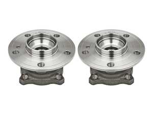 ES#5482733 - 2463340206KT1 - Rear Wheel Bearing With Hub Assembly - Pair - Restore perfectly smooth, silent driving to your 4Matic. This pair of Meyle rear wheel hubs and bearings replaces worn, howling units to ensure precise wheel alignment and vibration-free power delivery. - Meyle - Mercedes Benz