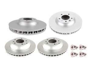 ES#5482785 - 7l6698302cKT - Front & Rear Brake Rotors - Set (350x34 / 330x28) - Restore the stopping power in your vehicle - Genuine Volkswagen Audi - Audi Volkswagen
