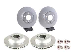 ES#5482806 - 7l6698302nvKT - Front & Rear Brake Rotors - Set (330x32 / 330x28) - Restore the stopping power in your vehicle - Genuine Volkswagen Audi - Volkswagen