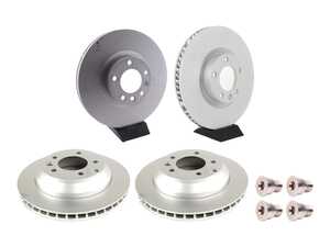 ES#5482838 - 7p6698301aktKT - Front & Rear Brake Rotors - Set (360x36 / 330x28) - Restore the stopping power in your vehicle - Genuine Volkswagen Audi - Volkswagen