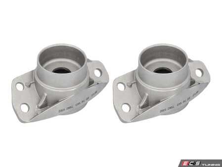 ES#5482841 - 4G0513353CKT1 - Rear Upper Shock Mount - Pair - Eliminate rear-end clunking and restore a solid foundation for your luxury air suspension. - Meyle - Audi